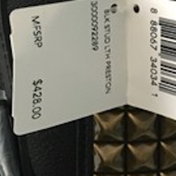 🛑SOLD🛑COACH Bleecker Studded Preston Satchel - Picture 8 of 8